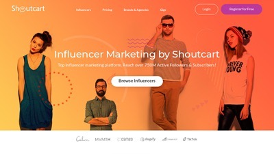 shoutcart (en inglés)